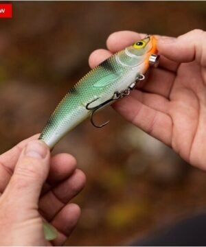 Guminukas su sistema Lydekoms Rapala Soft Peto Prerigged