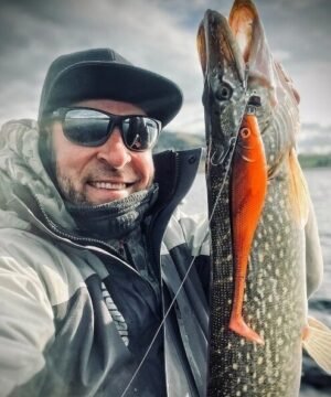 Alternative view of Guminukas su sistema Lydekoms Rapala Soft Peto Prerigged