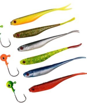 Alternative view of Riperių setas Conrad Softlures 125mm Twin Tail