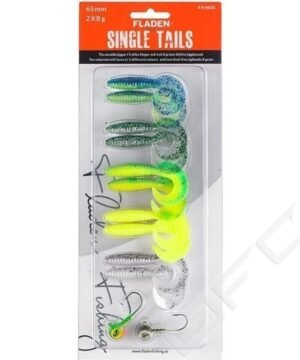 Riperių su galvakabliais setas Single Tail 65mm