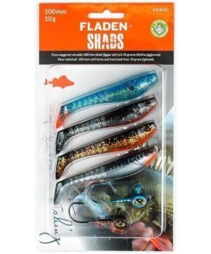 Komplektas Setas riperių su galvakabliais Jig 8cm Starkiams/Lydekoms/Ešeriams 2