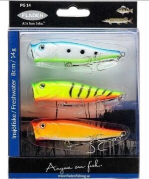 Voblerių Popper Rinkinys 8.7cm floating 3vnt