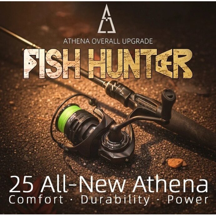 Ritė BEARKING Athena-B NEW 1500 / 2500 / 3000 9 guoliai