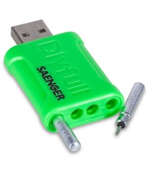 Alternative view of Pakrovėjas baterijoms plūdėms USB + 2vnt UR-425