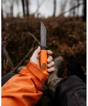 Alternative view of Peilis Medžiotojo Marttiini Martef Skinner Orange Finland