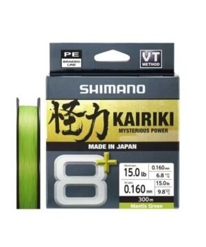 Valas Pintas Shimano Line Kairiki 8+ 300m Mantis Green