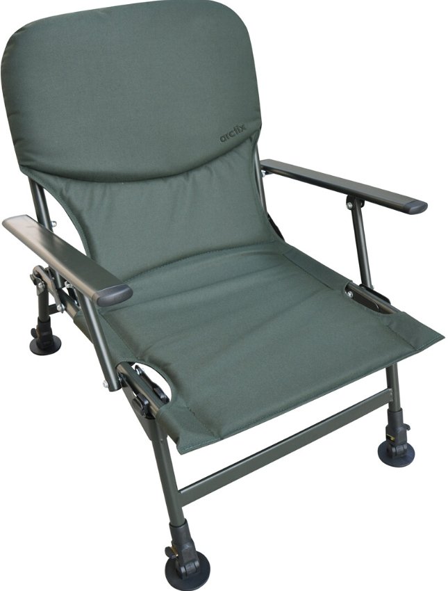 Super AKCIJA 59eur Kėdė Carp Fotelis ARCTIX FLAT ARM FOLDING CHAIR
