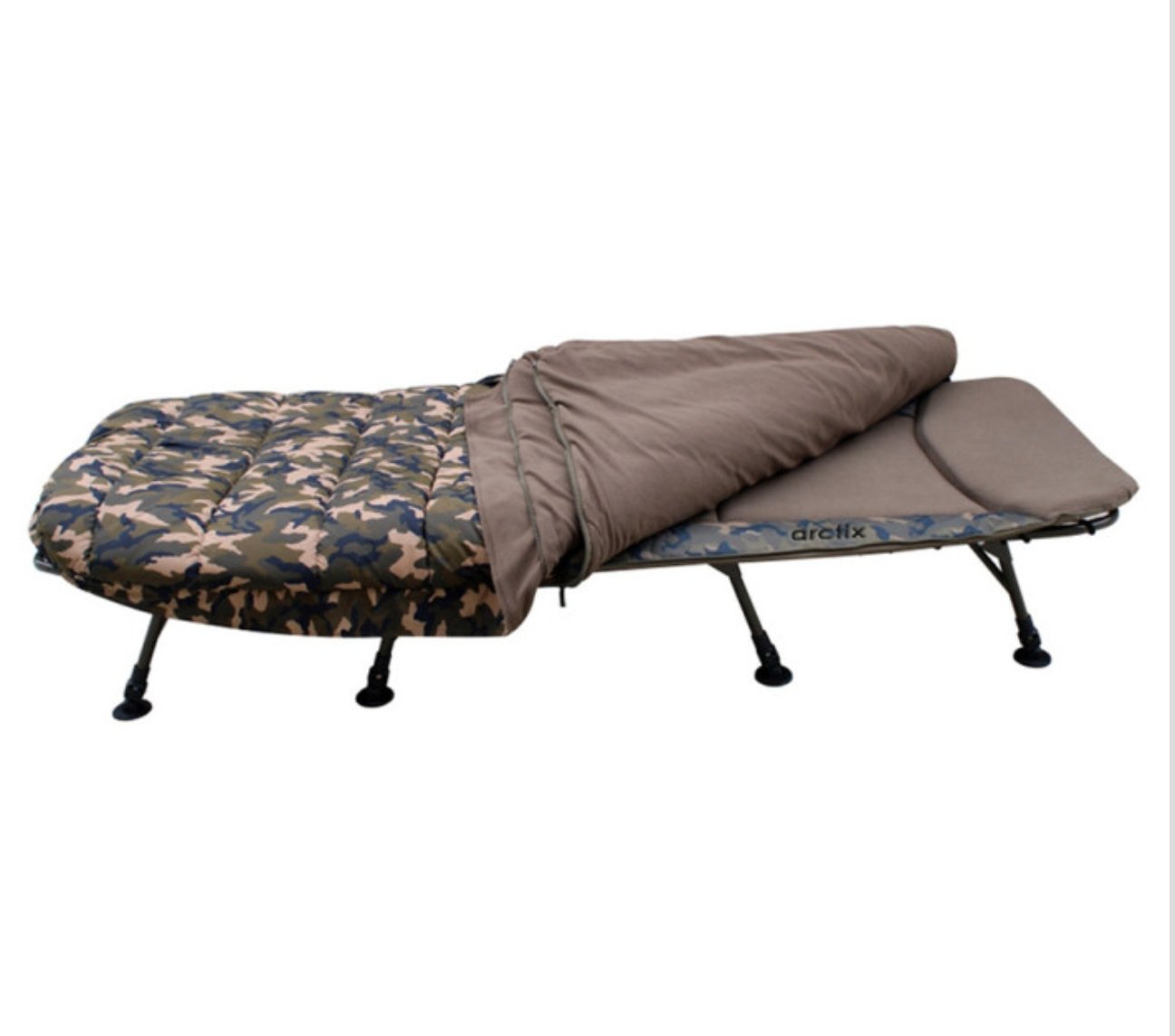 Super AKCIJA 179eur Gultas Lova Carp Bed ALL IN ONE Arctix Deluxe su Integruotu miegmaišiu