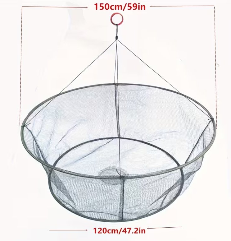 Gaudyklė Bučius vėžiams mailiui gaudyti bučas Kėselis Vertikalus apčia 120cm Borteliai 150-170cm Transportavimas 60cm - Image 3