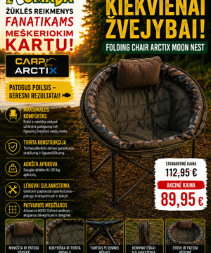Super AKCIJA 89eur Kėdė FOLDING CHAIR ARCTIX MOON NEST