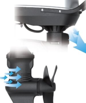 Alternative view of Naujiena Elektrinis 10-ARKLIO JĖGOS 300LBS VALTIES VARIKLIS HASWING ARMADA 10F BRUSHLESS TROLLING MOTOR 48V Tinka Jūroje