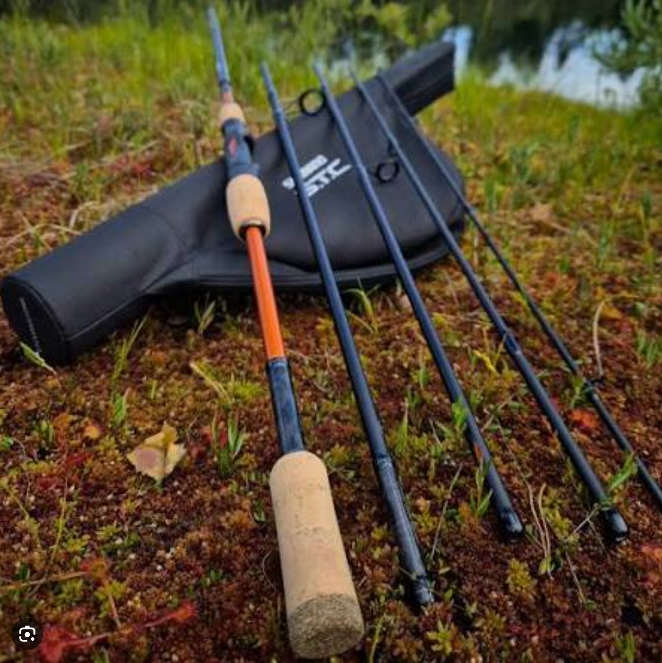 Super Kaina 131eur Spiningas Kelioninis Shimano Travel Shimano Rod STC AX Spinning 2.40m 10-30g su kietu Dėklu 65cm - Image 2