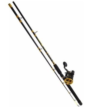 Spiningas jūrinis su Multiplikatorinė ritė + valas Trolling Combo 213cm