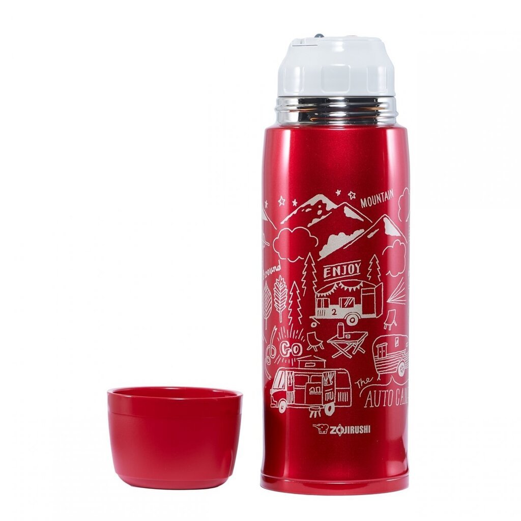 -20% Super Kaina 69eur Geriausias Termosas ZOJIRUSHI 0.80L RED JAPAN Vieni Geriausių Pasaulyje Garantija 5 metai Rožinis - Image 6