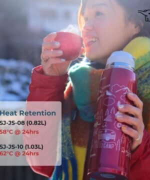 Alternative view of -20% Super Kaina 69eur Geriausias Termosas ZOJIRUSHI 0.80L RED JAPAN Vieni Geriausių Pasaulyje Garantija 5 metai Rožinis