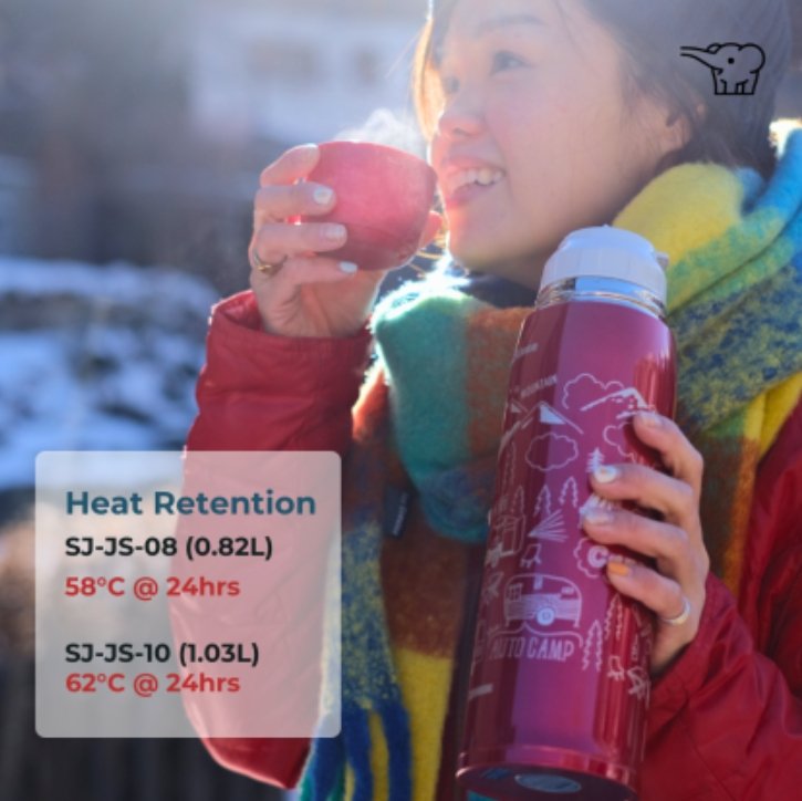 -20% Super Kaina 69eur Geriausias Termosas ZOJIRUSHI 0.80L RED JAPAN Vieni Geriausių Pasaulyje Garantija 5 metai Rožinis - Image 2