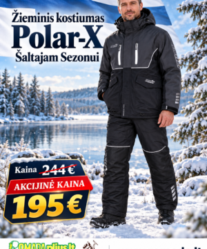 -20% Super Kaina 195eur Žieminis kostiumas Polar-X Šaltajam Sezonui
