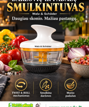 Alternative view of -22% Super Kaina 24eur Daržovių ir padažų smulkintuvas „W&S“ – TWIST & ROLL