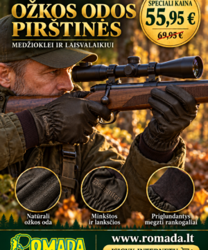 Pirštinės Ožkos Oda Deerhunter Medžioklei