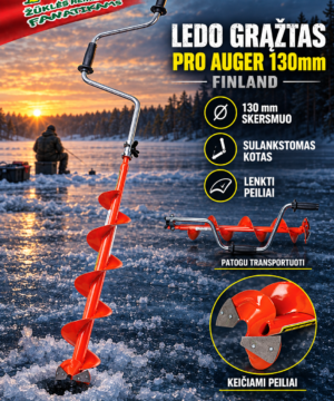 Alternative view of Super Kaina 87eur Naujiena Ledo grąžtas Pro Auger 130mm / 150mm Finland