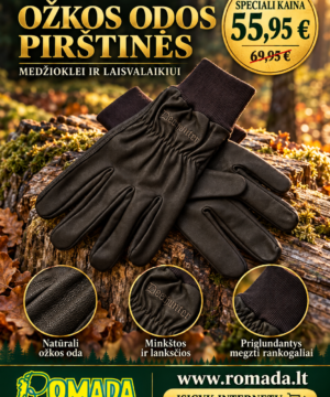 Alternative view of Pirštinės Ožkos Oda Deerhunter Medžioklei