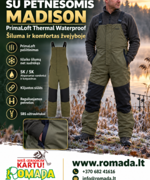 Kelnės šiltos Madison Primaloft Thermal Waterproof