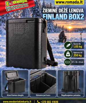 Super kaina 99eur Naujiena Žieminė dėžė Lengva Finland BOX2 Kuprinė