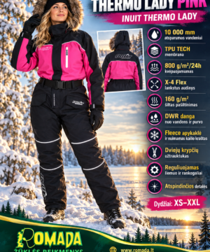 -20% Super Kaina 179eur Žieminis kostiumas Thermo Lady Pink