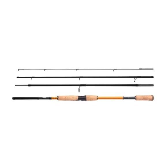 Spiningas Kelioninis STC AX Spinning 240cm 10-30g transportavimas 65cm su kietu Dėklu