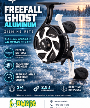 13 FISHING FREEFALL GHOST ALUMINUM žieminė ritė