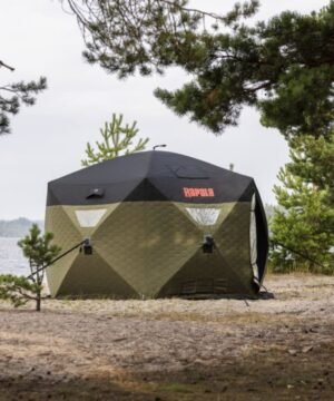 2027 PALAPINĖ KUBAS XL RAPALA NORDIC HUB 24 Erdvi žieminės Vasarinė žūklės palapinė - Image 4