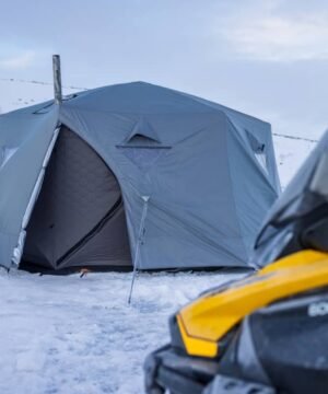 2027 PALAPINĖ KUBAS XL RAPALA NORDIC HUB 24 Erdvi žieminės Vasarinė žūklės palapinė - Image 11