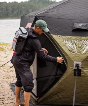 2027 PALAPINĖ KUBAS XL RAPALA NORDIC HUB 24 Erdvi žieminės Vasarinė žūklės palapinė - Image 7