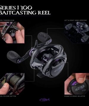 Ritė Agitator S1 300L LH Baitcasting Wychwood - Image 4
