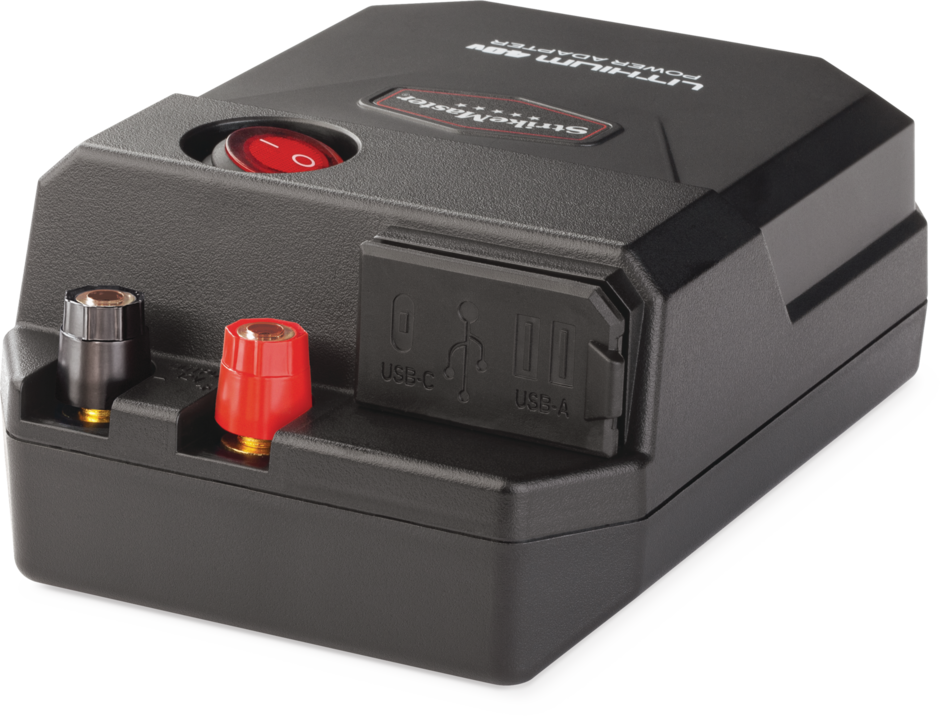 STRIKEMASTER MAVEN LITHIUM 40V POWER ADAPTER – maitinimo adapteris su USB ir 12V išėjimais Echolotui Telefonui - Image 3