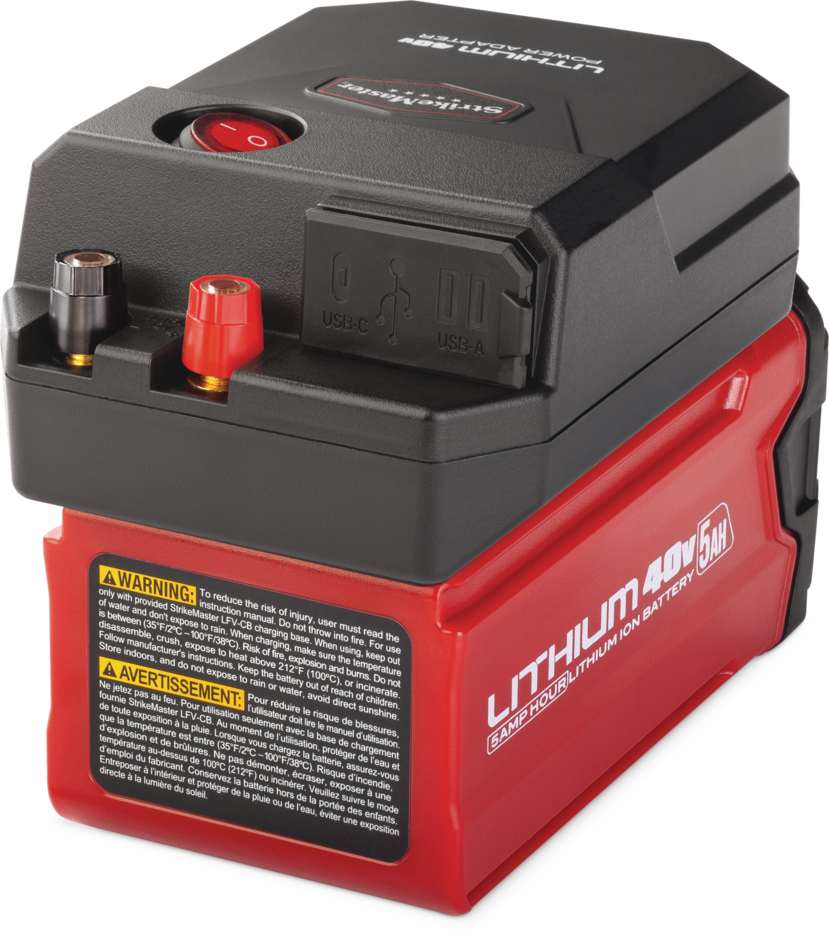 STRIKEMASTER MAVEN LITHIUM 40V POWER ADAPTER – maitinimo adapteris su USB ir 12V išėjimais Echolotui Telefonui - Image 4