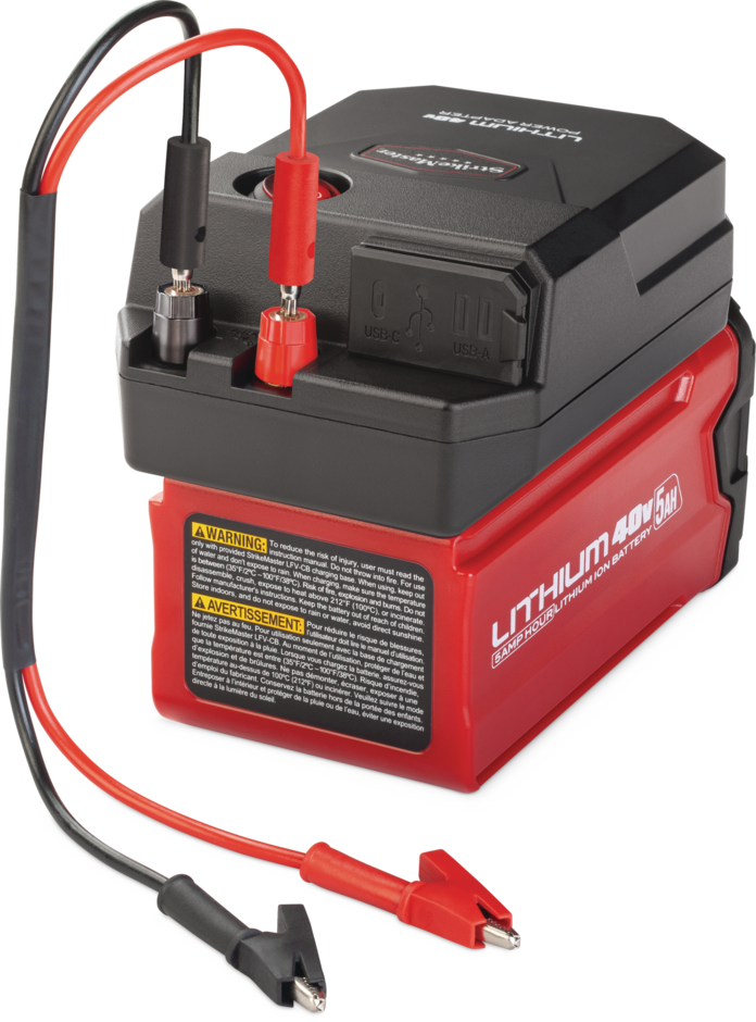 STRIKEMASTER MAVEN LITHIUM 40V POWER ADAPTER – maitinimo adapteris su USB ir 12V išėjimais Echolotui Telefonui - Image 5