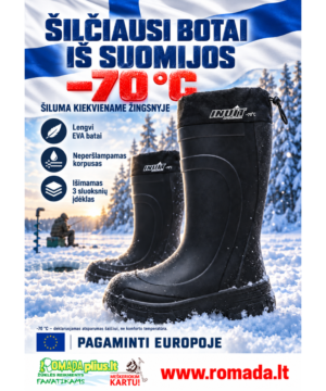 Botai Žieminiai Lengvi Inuit -70°C Suomija